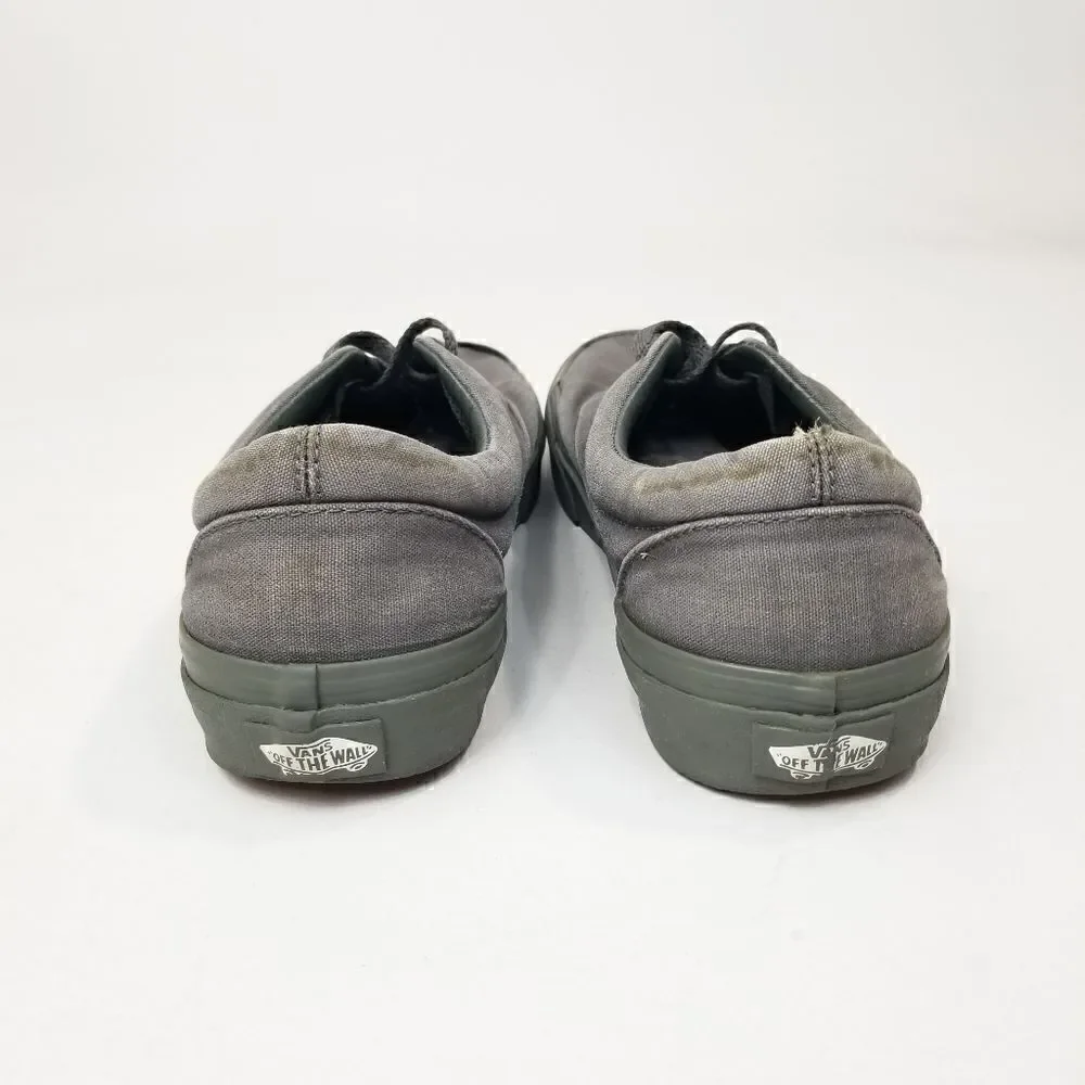 Vans Off The Wall Low Gray Skateboarding Shoes Mens Size 9 Womens Size 10.⁵ - Picture 8 of 10